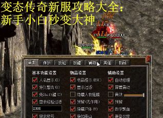变态传奇新服攻略大全：新手小白秒变大神