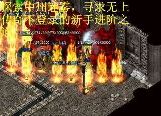 探索中州迷雾，寻求无上传奇不登录的新手进阶之道