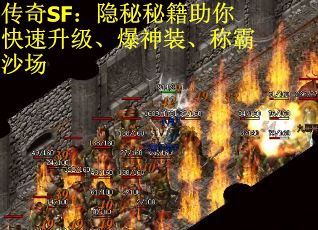 传奇SF：隐秘秘籍助你快速升级、爆神装、称霸沙场