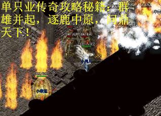 单只业传奇攻略秘籍：群雄并起，逐鹿中原，问鼎天下！