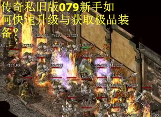 传奇私旧版079新手如何快速升级与获取极品装备？