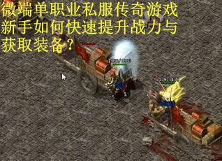 微端单职业私服传奇游戏新手如何快速提升战力与获取装备？