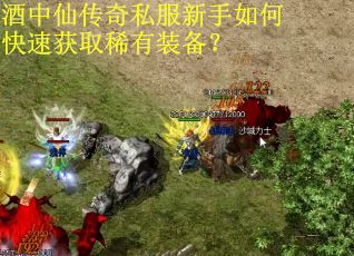 酒中仙传奇私服新手如何快速获取稀有装备？