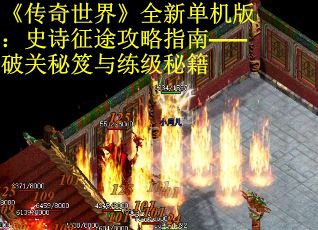 《传奇世界》全新单机版：史诗征途攻略指南——破关秘笈与练级秘籍