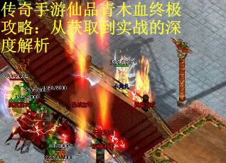 传奇手游仙品青木血终极攻略：从获取到实战的深度解析