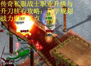 传奇私服战士职业升级与升刀核心攻略：科学规划战力爆发节点