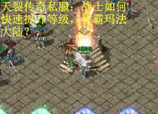 天裂传奇私服：战士如何快速提升等级，称霸玛法大陆？