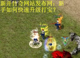 新开传奇网站发布网：新手如何快速升级打宝？