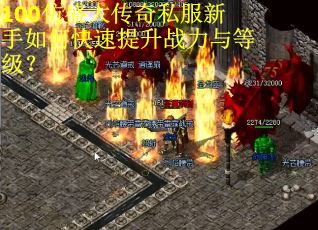 100仿盛大传奇私服新手如何快速提升战力与等级？