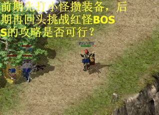 前期先打小怪攒装备,后期再回头挑战红怪BOSS的攻略是否可行? 前期先打小怪攒装备,后期再回头挑战红怪BOSS的攻略是否可行?